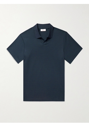 NN07 - Paul 3525 Organic Cotton Polo Shirt - Men - Blue - S