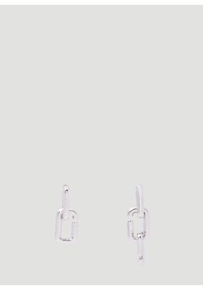 Marc Jacobs J Mark Chain Link Earrings - Woman Jewellery Silver One Size