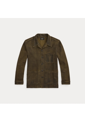 Reverse-Sateen Overshirt