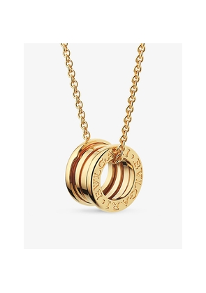 Bvlgari B.Zero1 18ct Yellow-Gold Pendant Necklace