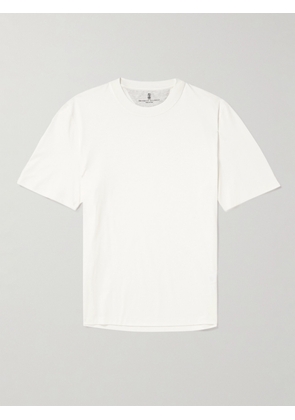 Brunello Cucinelli - Cotton-Jersey T-Shirt - Men - White - XXS