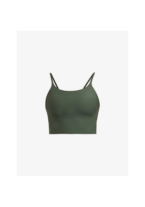 Womens Adanola Tank Round-Neck Stretch-Jersey Bralette