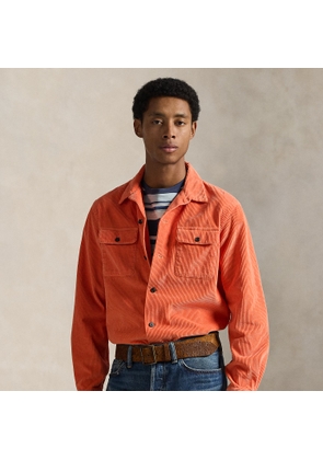 Classic Fit Corduroy Camp Shirt