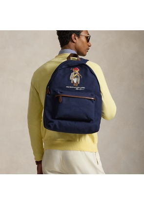 Polo Bear Canvas Backpack