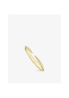 Womens Shaun Leane Sabre Deco Vermeil Yellow-Gold Plated Sterling Silver Cuff Bangle