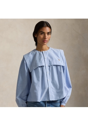Bib Cotton Oxford Shirt