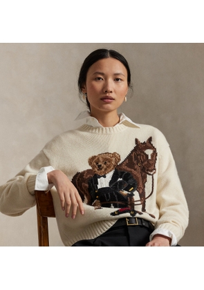 Lunar New Year Polo Bear Wool Jumper