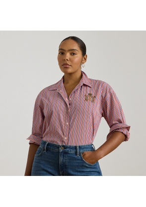 Curve - Relaxed Fit Striped Broadcloth Shirt