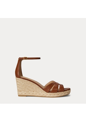 Nellie Nappa Leather Espadrille