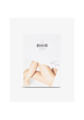Womens Wolford Luxe 9 Stretch-Knit Tights