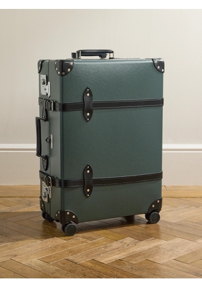 Globe-Trotter - No Time To Die Leather-Trimmed Vulcanised Fibreboard Check-In Suitcase - Men - Green