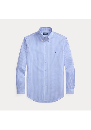 Custom Fit Striped Poplin Shirt