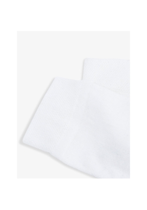 Womens Falke Sensitive London Ankle-Rise Stretch-Cotton Socks