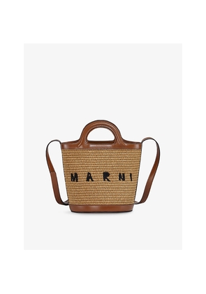 Womens Marni Tropicalia Mini Cotton-Blend Cross-Body Bag