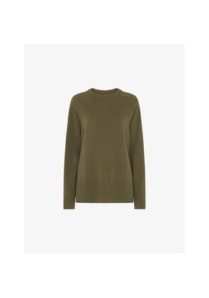 Womens Whistles Ultimate Relaxed-Fit Cashmere Jumper