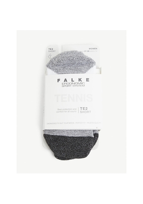 Womens Falke Ergonomic Sport System Te4 Tennis Nylon and Cotton-Blend Socks