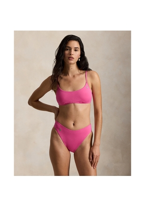 High-Leg Scoop Bikini Bottom