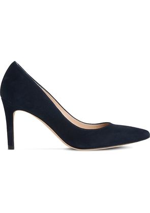 Womens LK Bennett Floret Suede Court Shoe