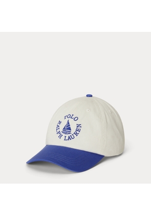Logo Cotton Chino Ball Cap