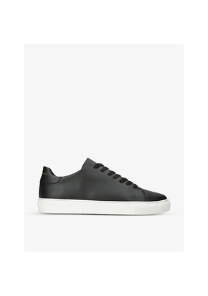 Mens Kurt Geiger London Lennon Logo-Embossed Leather Low-Top Trainers