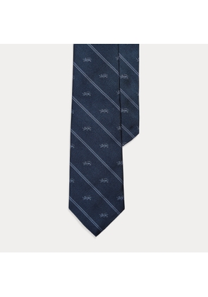 Striped Silk Repp Club Tie