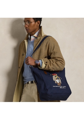 Polo Bear Canvas Shopper Tote