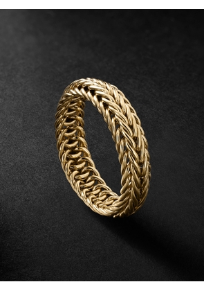 John Hardy - Kami 14-Karat Gold Ring - Men - Gold - 9