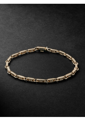 Sydney Evan - 14-Karat Gold Diamond Bracelet - Men - Gold