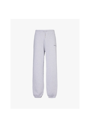 Mens Mki Miyuki-Zoku Uniform Brand-Print Cotton-Blend Jogging Bottoms