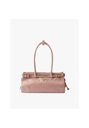 Womens Prada Medium Leather Shoulder Bag