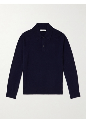 Mr P. - Cliff Cashmere Polo Shirt - Men - Blue - XS