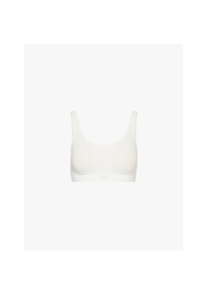 Womens Sloggi Ever Ease Scoop-Neck Stretch-Cotton Bralette