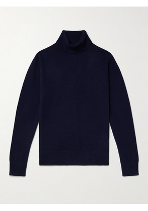 Mr P. - Clyde Cashmere Rollneck Sweater - Men - Blue - XS