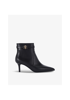 Womens Kurt Geiger London Kensington Flexi Woven Leather Ankle Boots