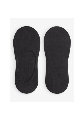 Mens Reiss Axis Low-Rise Stretch-Cotton Socks