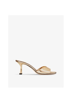 Womens Jimmy Choo Skye Leather Sandals