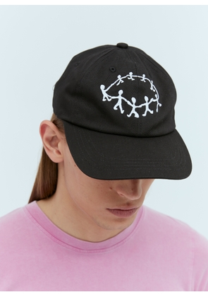 Carne Bollente Dance Hole Baseball Cap -  Hats Black One Size
