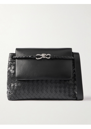 Bottega Veneta - Andiamo Medium Intrecciato Leather Tote Bag - Men - Black