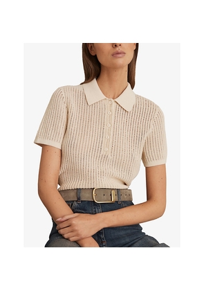 Womens Reiss Iyla Half-Keeper Leather Belt