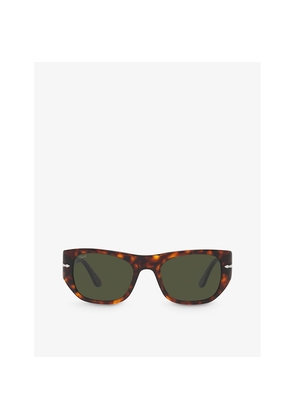 Womens Persol Po3308S Square-Frame Tortoiseshell Acetate Sunglasses