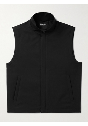 Zegna - Slim-Fit Shell Gilet - Men - Black - IT 46