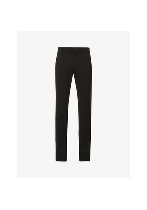 Mens Paige Stafford Slim-Fit Tapered-Leg Stretch-Woven Trousers