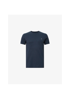 Mens Allsaints Tonic Logo-Embroidered Slim-Fit Cotton T-Shirt