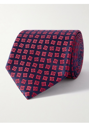 Charvet - 8.5cm Silk-Jacquard Tie - Men - Red