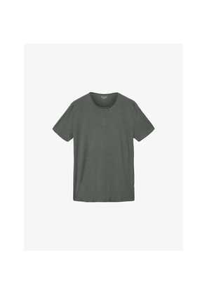 Mens Allsaints Figure Regular-Fit Short-Sleeve Cotton T-Shirt