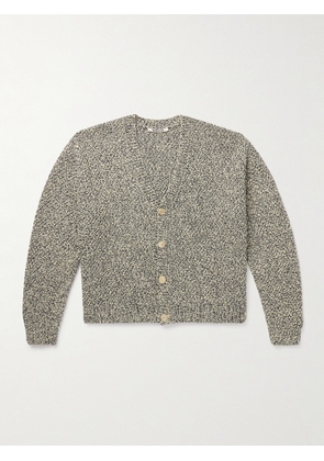 Auralee - Cotton and Cashmere-Blend Cardigan - Men - Blue - 3