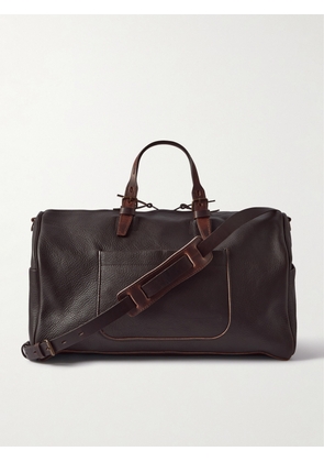 Bleu de Chauffe - Full-Grain Leather Weekend Bag - Men - Brown