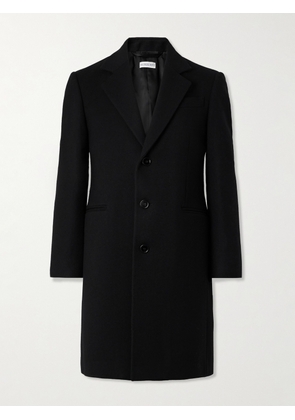 Burberry - Wool-Twill Coat - Men - Black - IT 46