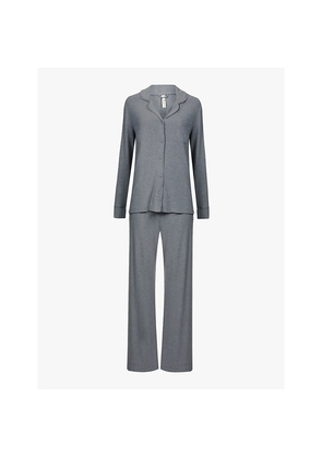 Womens Skims Soft Lounge Stretch-Jersey Pyjama Set