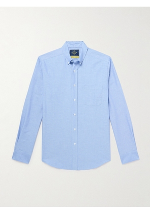 Portuguese Flannel - Belavista Button-Down Collar Cotton Oxford Shirt - Men - Blue - XS